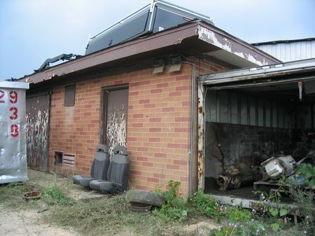 131 Drive-In Theatre - Concession Door